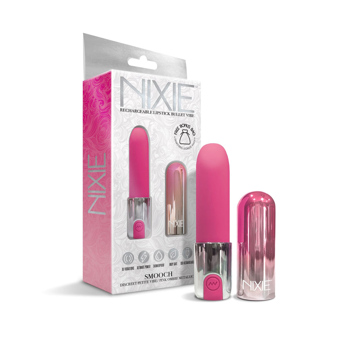 Nixie Lipstick Vibrator Ombre