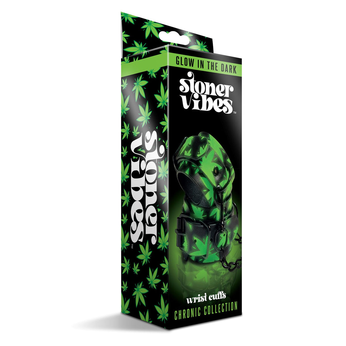 Stoner Vibes Wrist Cuffs Glow In The Dark Chronic Collection Default Title