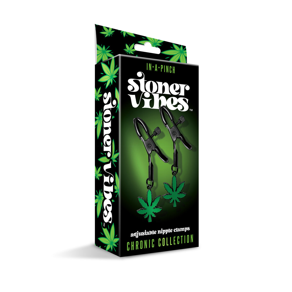Stoner Vibes Adjustable Nipple Clamps Chronic Collection Default Title