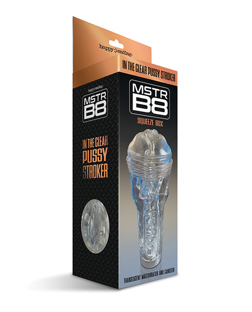 Mstr B8 In The Clear Pussy Stroker Default Title