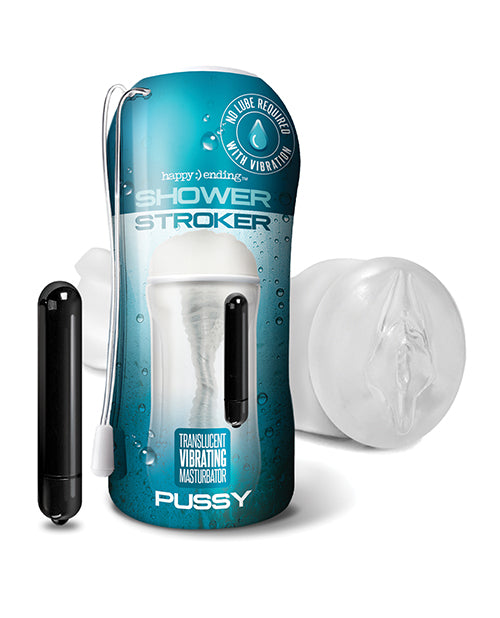 Happy Ending Vibrating Shower Stroker Pussy