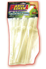 Party Pecker Sipping Straws-glow-10pk Default Title
