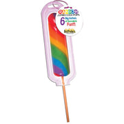Jumbo Rainbow Cock Pops 1pc Default Title