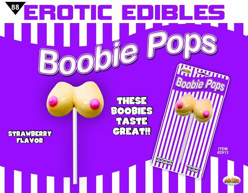 Boobie Pops Strawberry Default Title