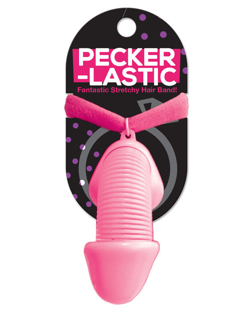 Pecker Lastick Hair Tie Pink Default Title