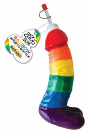 Rainbow Dicky Sports Bottle Default Title