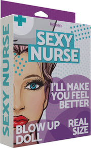 Sexy Nurse Inflatable Party Doll Default Title