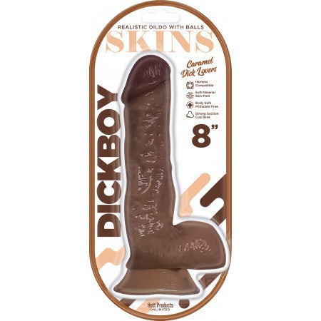Dickboy Skins Dildo Caramel Lovers 8in Default Title