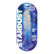 Stardust Galactic Stellar Jelly Dildo 8in Crystal Blue Default Title