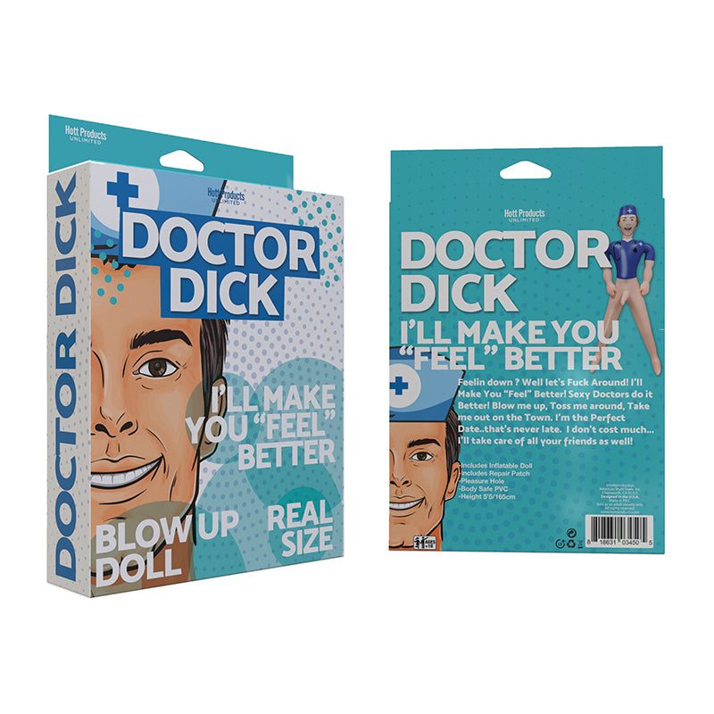 Doctor Dick Blow Up Party Doll Default Title