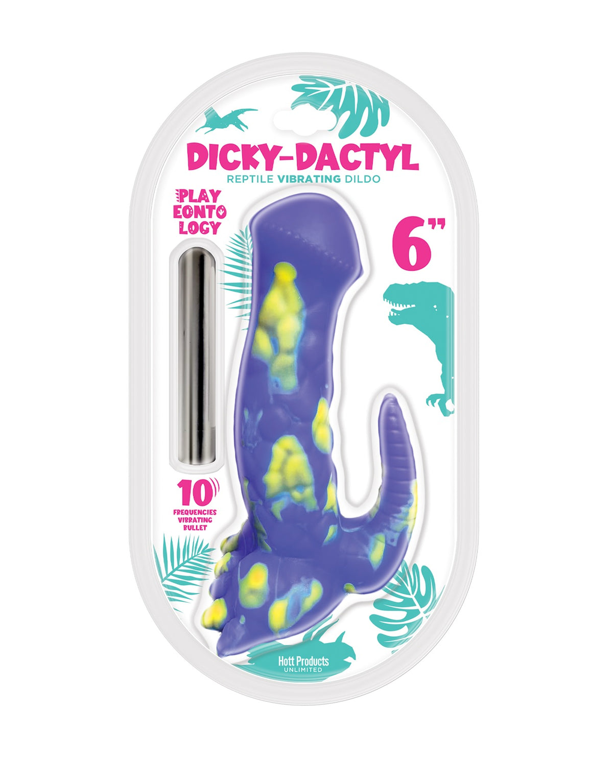 Playeontology Series 6 In Dickydactyl Vibrating Dildo Default Title