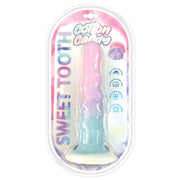 Cotton Candy Powder Puff 6.5in Silicone Dildo Default Title