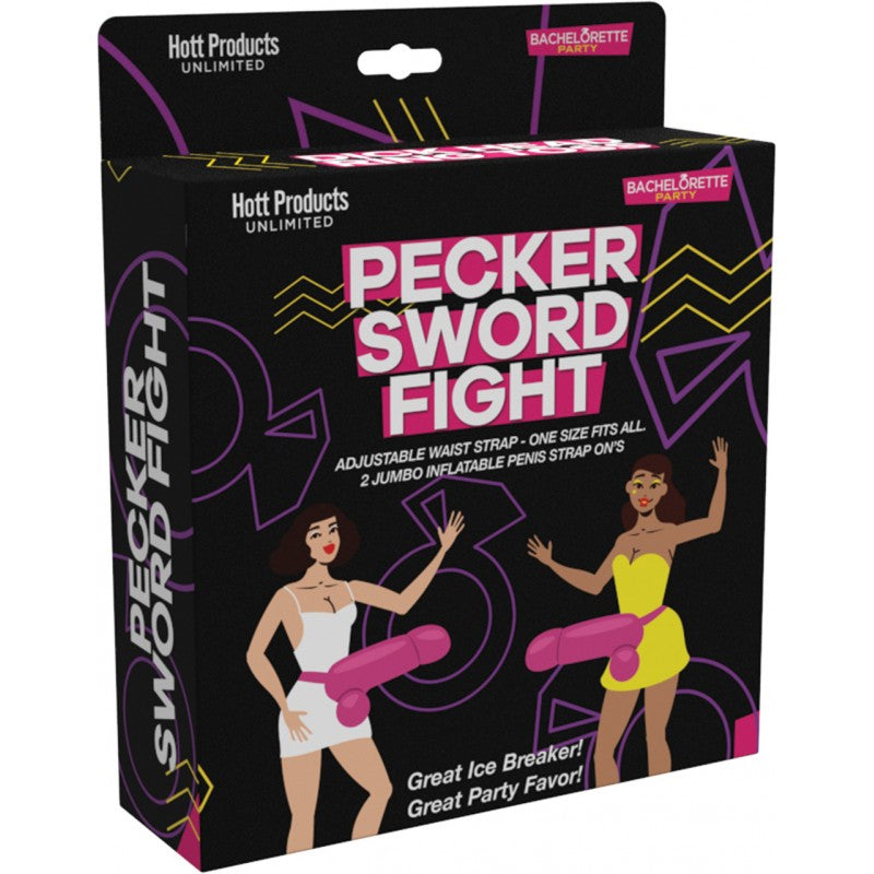 Pecker Sword Fight Game Strap On Large Penis 2 Pack Default Title