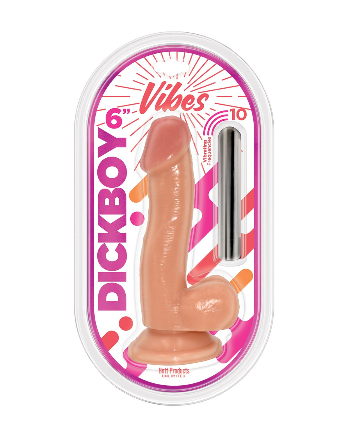 Dickboy Vibes Vanilla Lovers 6 In Rechargeable Bullet Default Title