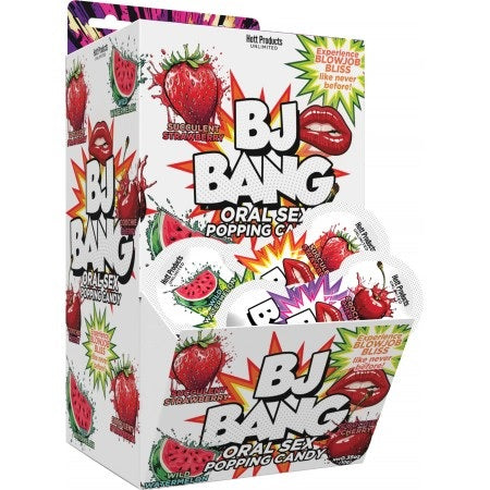 Bj Bang Popping Blow Job Oral Sex Candy 72pc Display Default Title