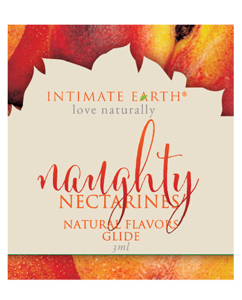 Intimate Earth Naughty Nectarines Glide Foil Pack 3ml (eaches) Default Title