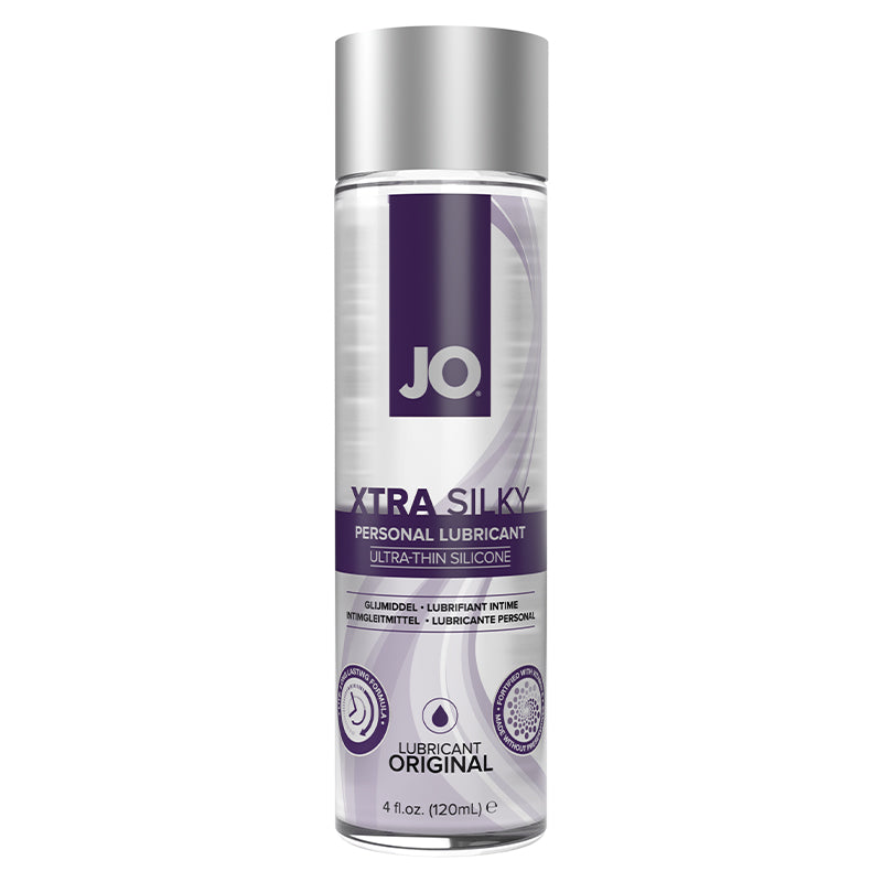 Jo Xtra Silky Ultra-thin Silicone Lubricant 1fl Oz