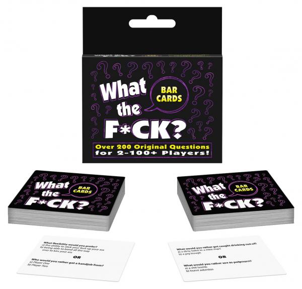 What The F*ck Bar Cards Default Title
