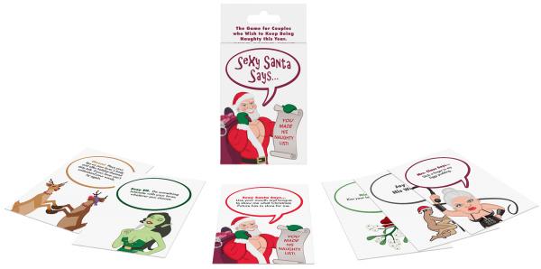 Sexy Santa Says Naughty Card Game Default Title