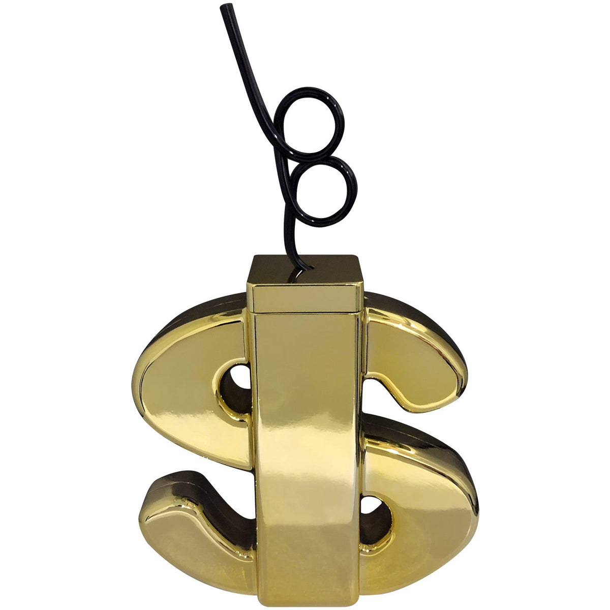 Metallic Gold Dollar Sign Cup Default Title