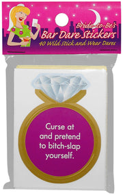Bride-to-be Bar Dare Stickers Default Title