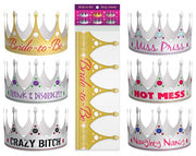 Bride To Be Party Crowns Default Title
