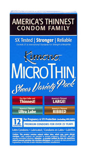 Kimono Microthin Sheer Variety 12 Pack Default Title