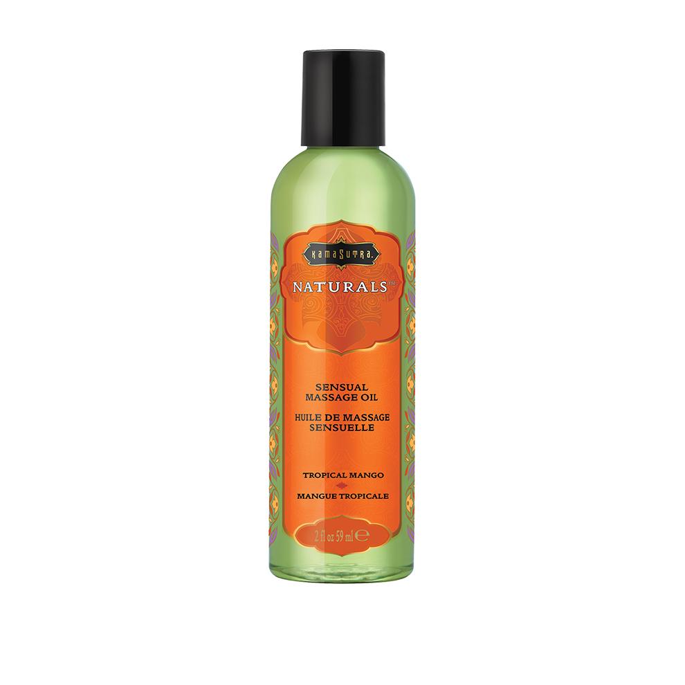 Massage Oil Natural 2fl Oz Tropical Mango