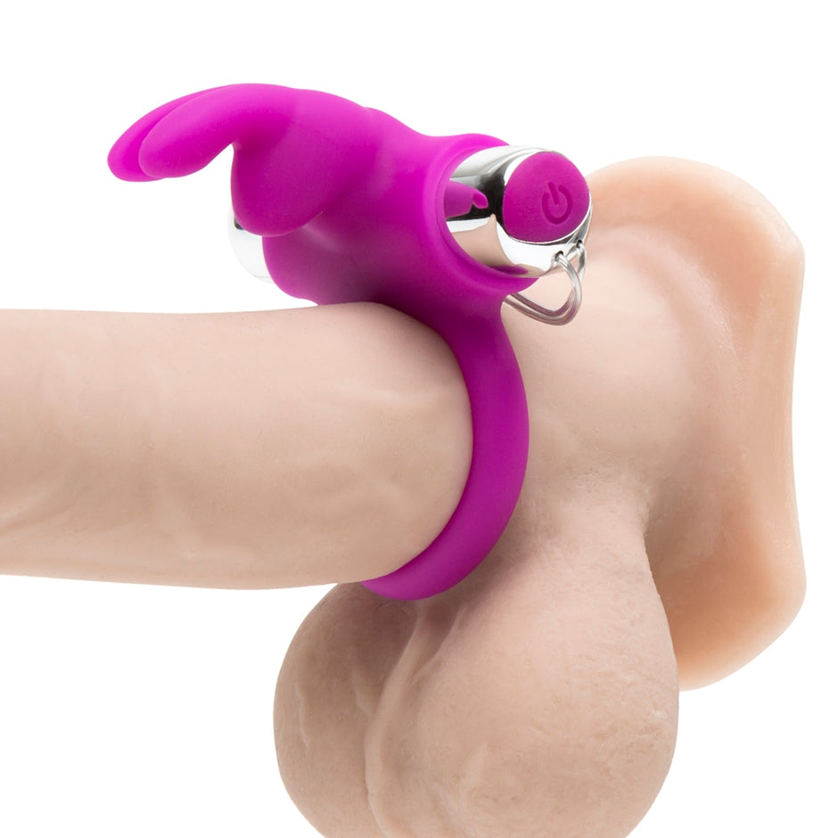 Happy Rabbit Remote Control Cock Ring Purple Default Title