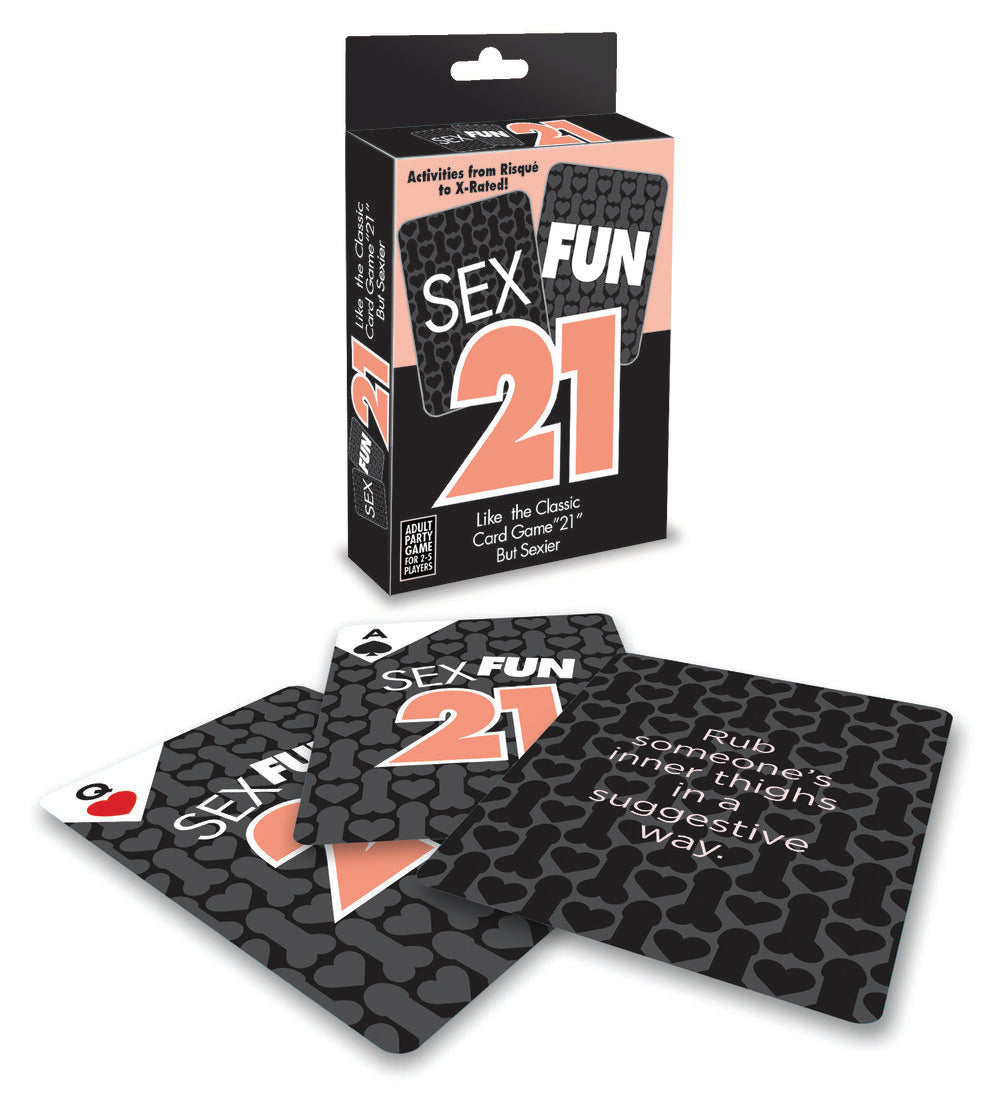 Sex Fun 21 Card Game Default Title