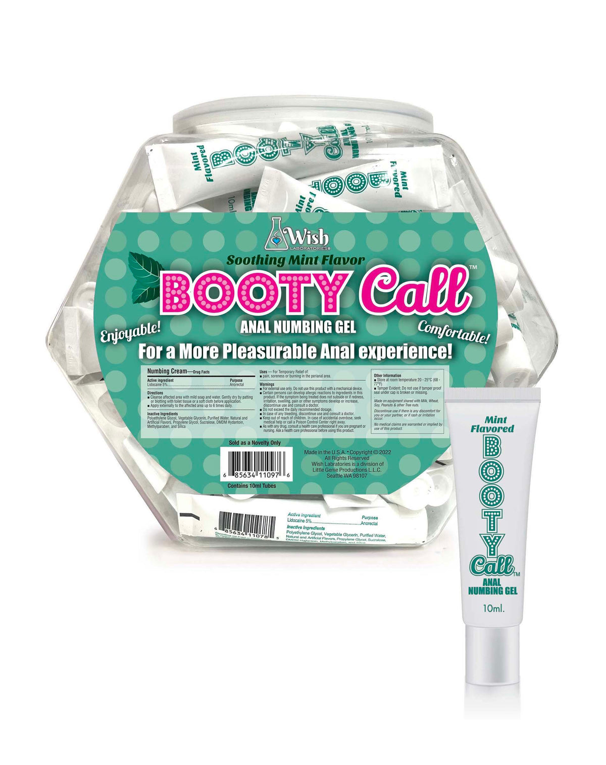 Booty Call Fishbowl 65 Pillow Packs Mint Default Title