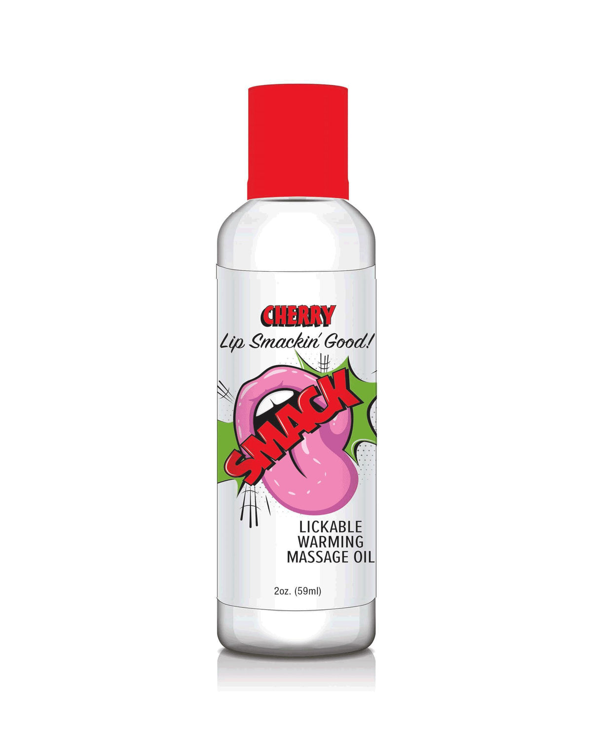 Smack 2 Oz Warming Massage Oil Cherry