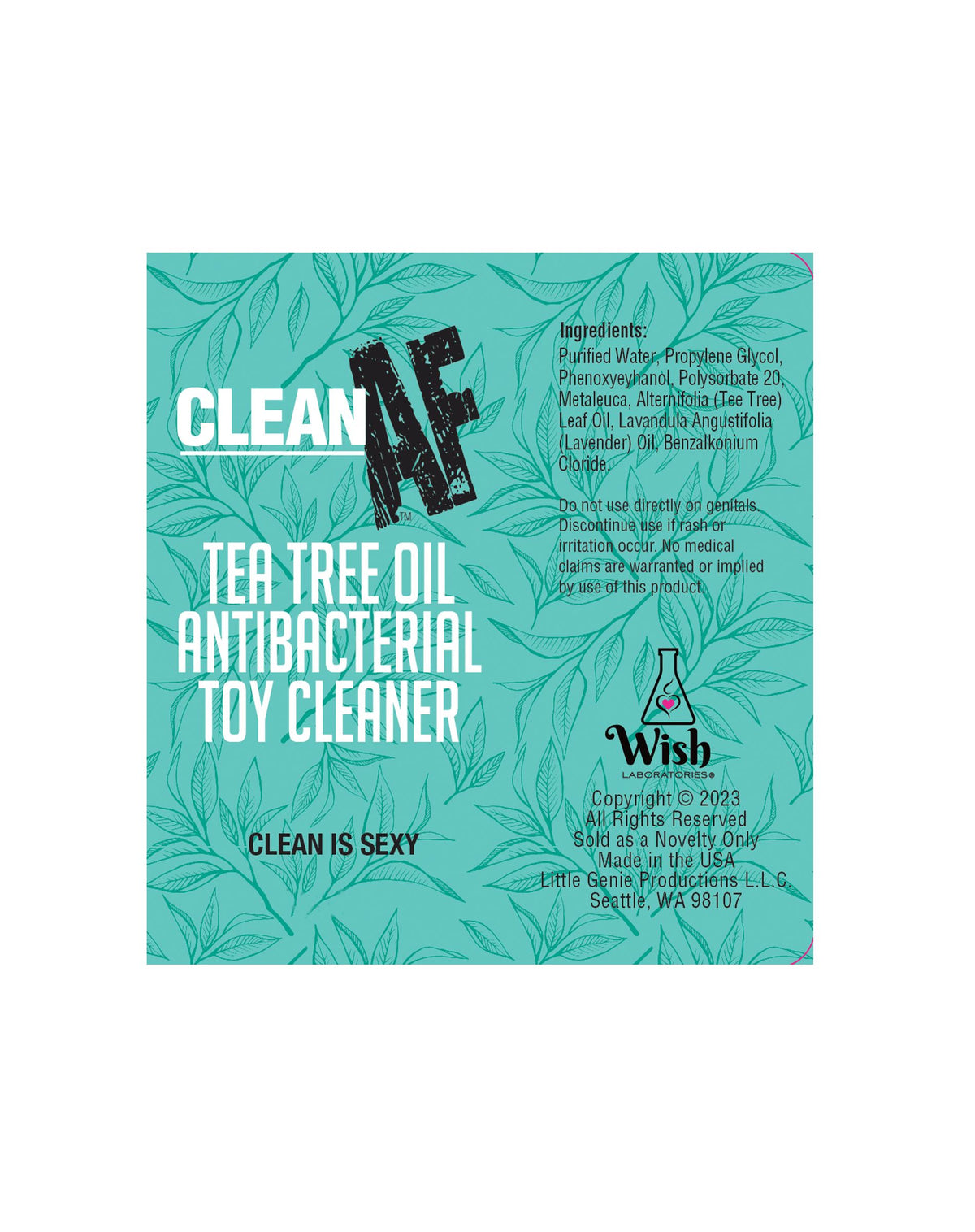 Clean Af Spray Tea Tree Oz