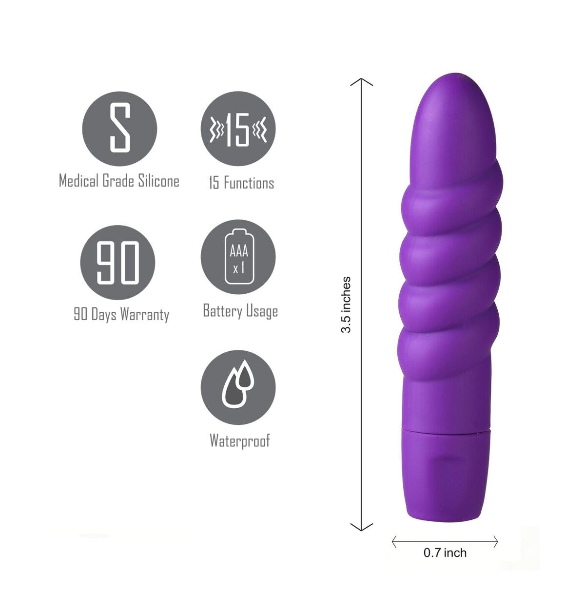 Sugr Mini Bullet Purple Default Title