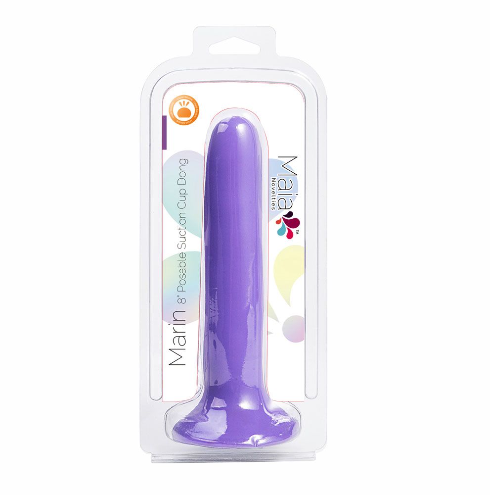 Marin 8 In Posable Silicone Dong