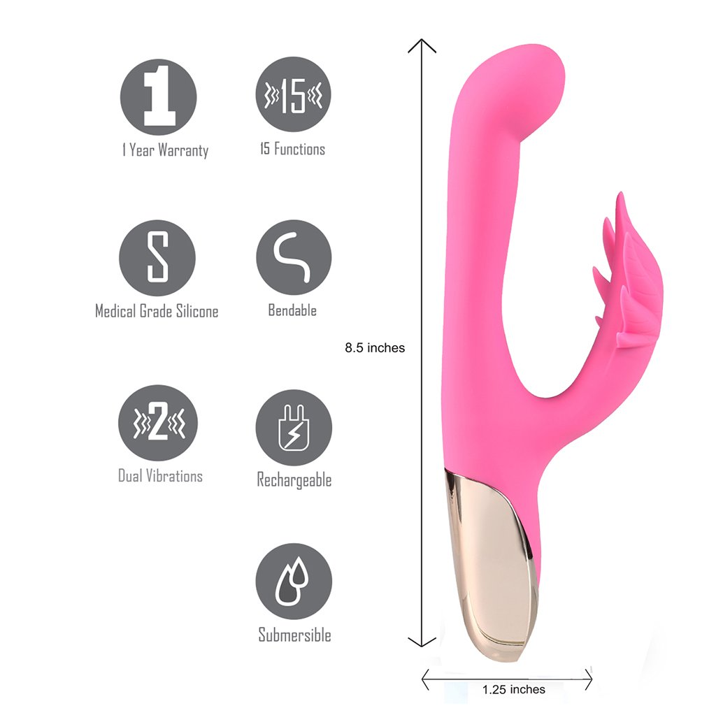 Maui Rechargeable Silicone Poseable 420 Rabbit Default Title