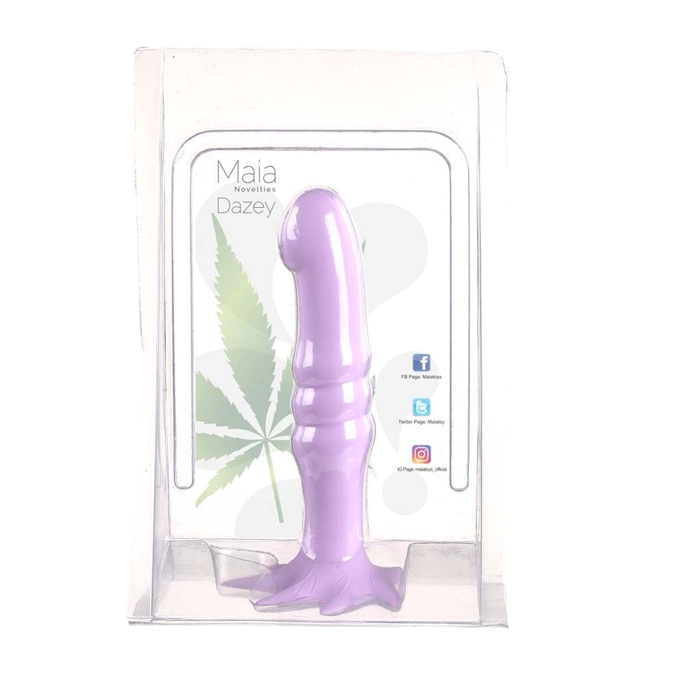 Dazey 420 7 Silicone Dong Pastel Purple " Default Title