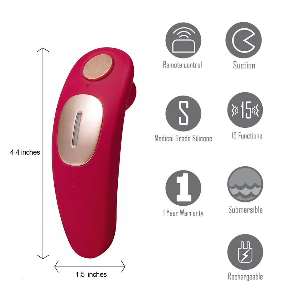 Remi Rechargeable Suction Panty Vibe Rechargeable Default Title