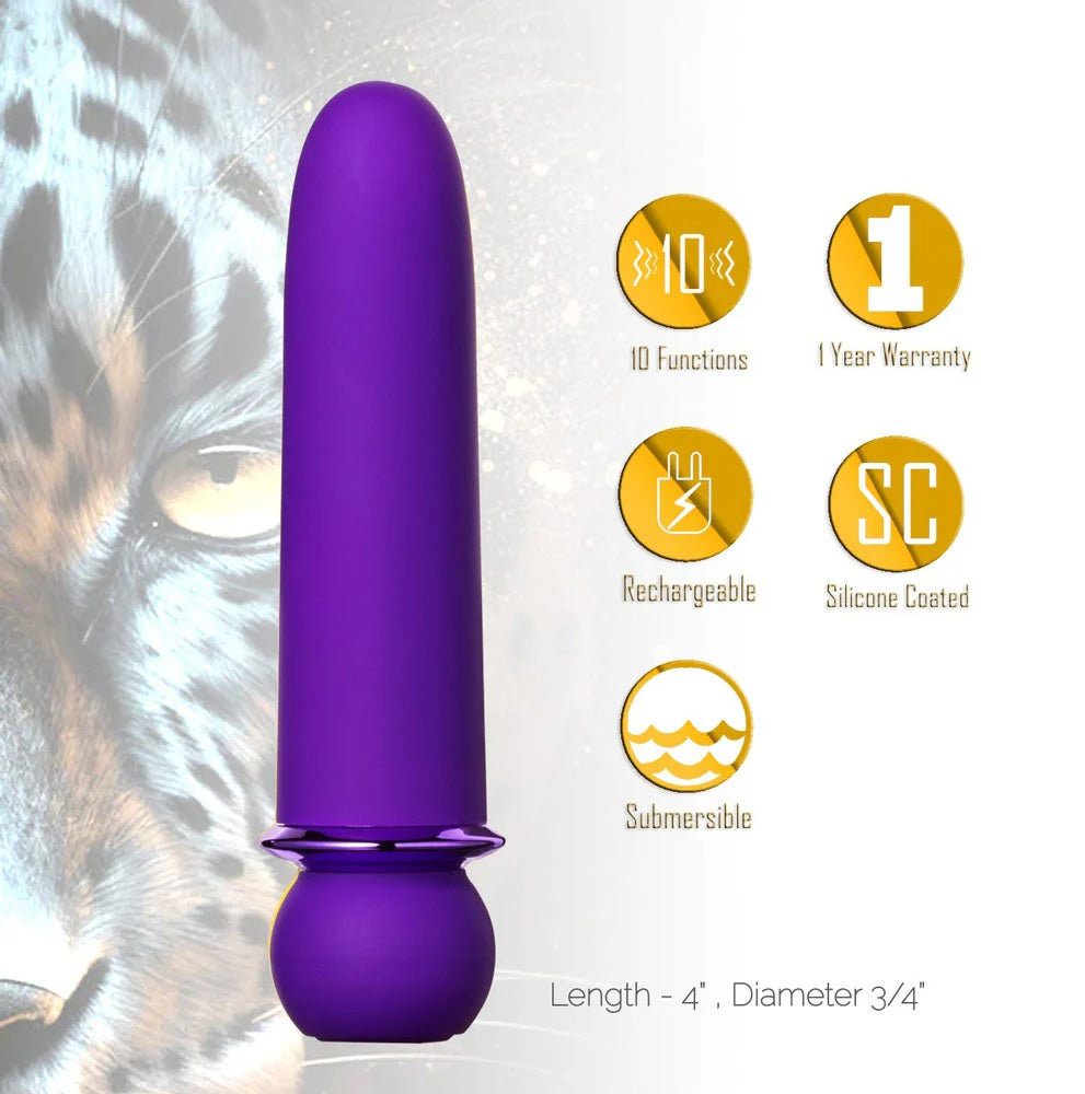 Jaguar Powerful Bullet Purple Rechargeable Default Title
