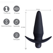 Cody Rechargeable Butt Plug Default Title