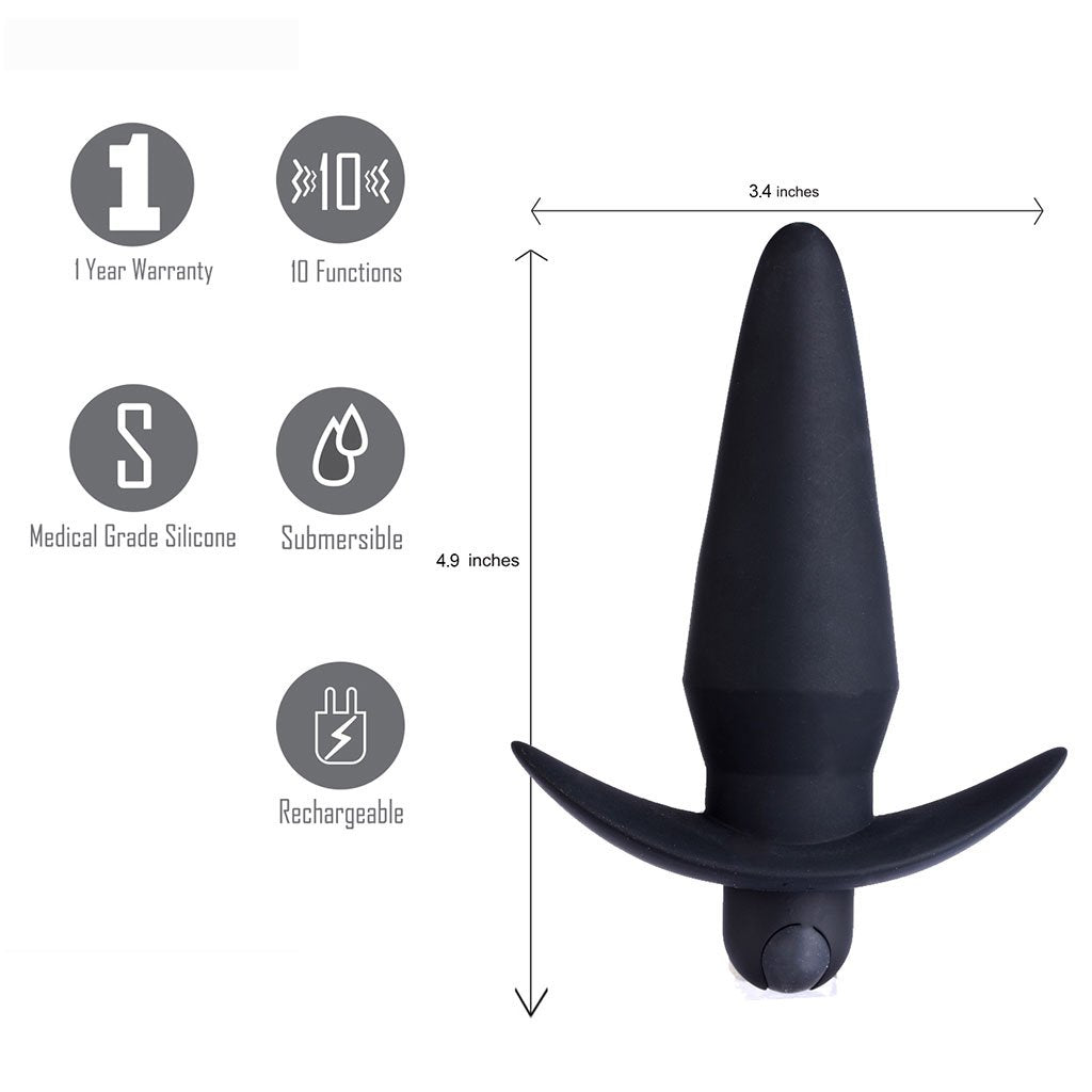 Cody Rechargeable Butt Plug Default Title