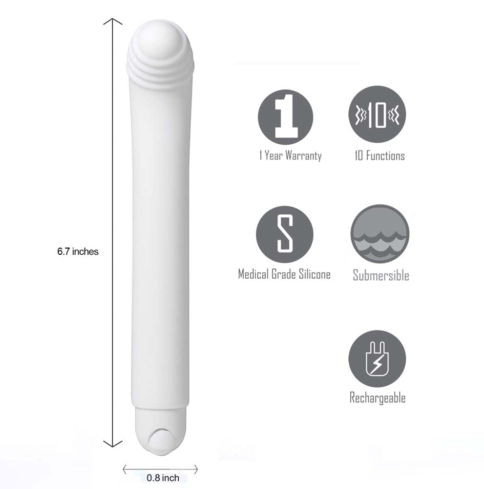 Misty Long Rechargeable Bullet Default Title