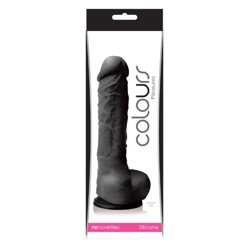 Colours Pleasures Dildo Black