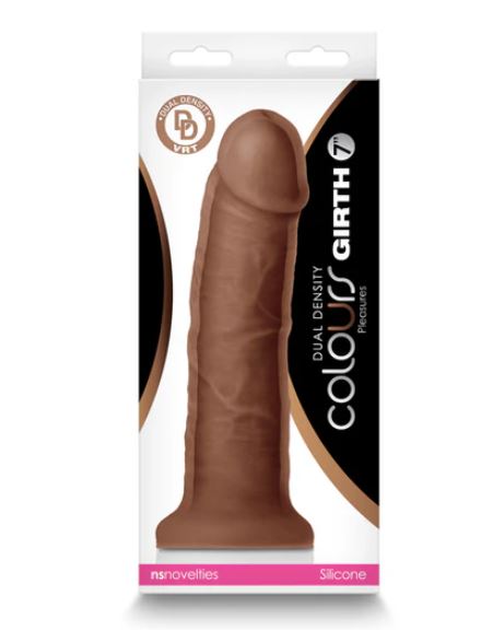 Colours Dual Density 7in Girth Dildo