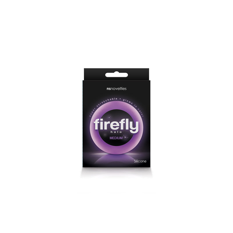 Firefly Halo Cock Ring Purple Medium