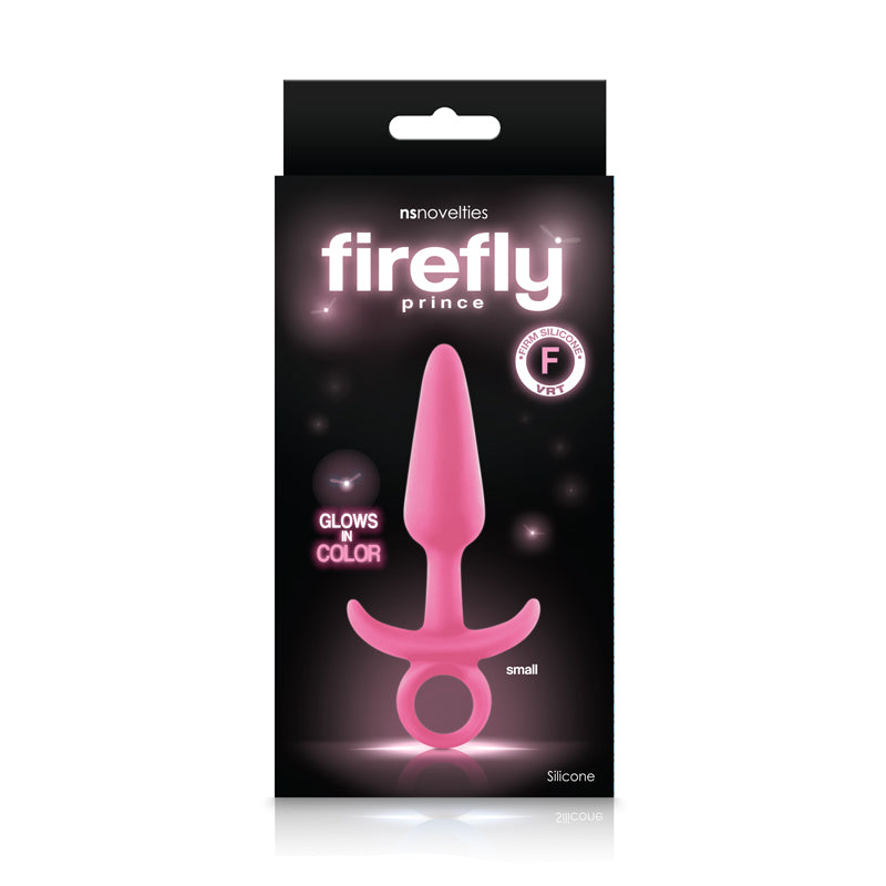 Firefly Prince Butt Plug Pink Small