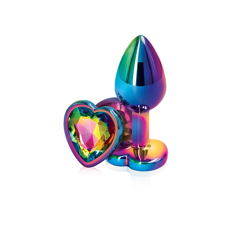 Rear Assets Multicolor Heart Rainbow Small