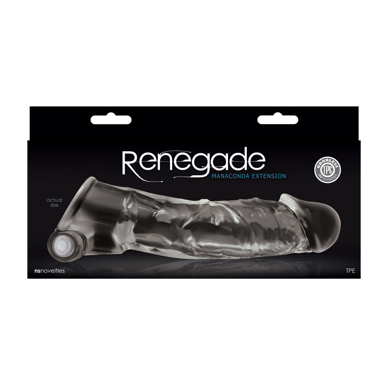 Renegade Manaconda Clear Penis Extension Default Title