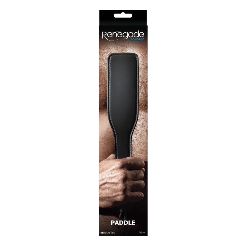 Renegade Bondage Paddle Black Default Title
