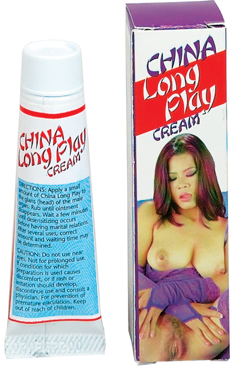 China Long Play Cream .5 Oz Default Title
